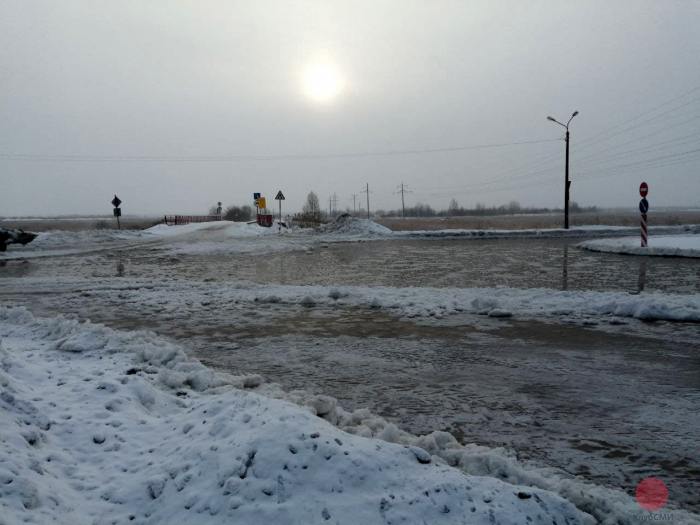 В Северодвинске устраняют последствия аварии на магистрали
